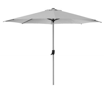 Sunshade Parasol avec manivelle Gris clair Cane-Line